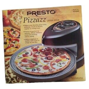 Presto Rotating Countertop Pizza Oven In Box 03430 TESTED WORKS